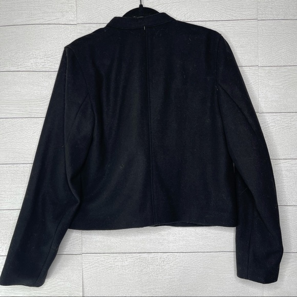Gap | True Black Full Zip Biker Jacket - Picture 9 of 12